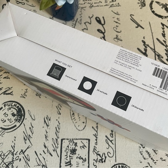 NWT Sharper Image Basketball Connect 4 Launcher 2 Player Table Game - Picture 8 of 8